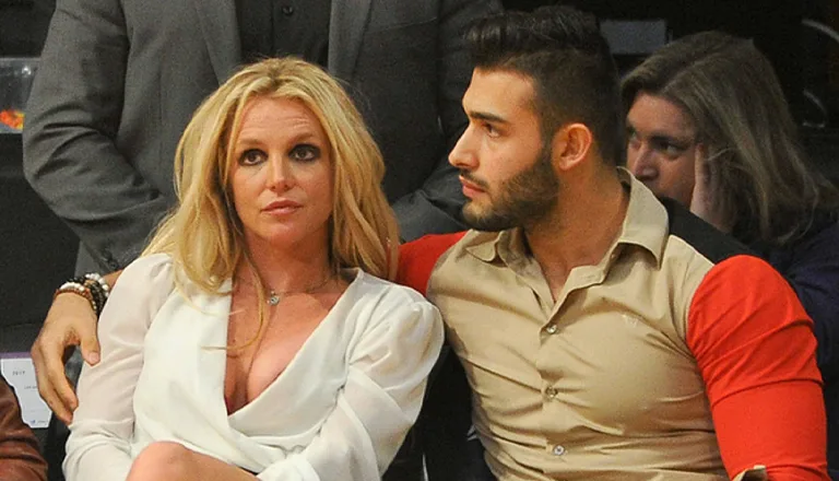 Britney Spears and Sam Asghari